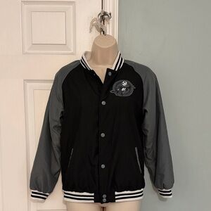 Disney Jack Skellington Bomber Jacket Sz 11/12